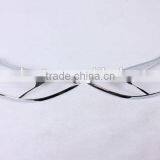 Head Lamp Cover ABS Chrome 2 Pcs For F-oc us 2012 Accessories thumbnail-2