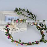 Wedding Artificial Flower Hair Wreath.summer Beach Gift Hair Jewelry Accessory thumbnail-6