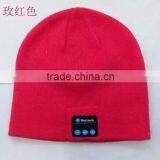 Wholesale Bluetooth Headphone Beanie Hat, Knitted Wireless Bluetooth Earphone Winter Warm Hat thumbnail-4