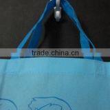 Navy Blue Shopping Bag With Image Printing thumbnail-3