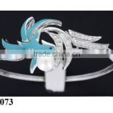 wholesale 925 sterling silver enamel bangle QFB073