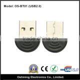 New Half-Round Mini Bluetooth Dongle Usb 2.0 (OS-BT01) thumbnail-1