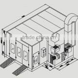 CE High Quality Low Price Spray Booth GS-200 thumbnail-3