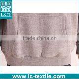 20% off New Products Top Level Trendy Gray Color Pullover Crop Hoodies With Silk Screen Print thumbnail-3