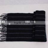 Men Striped Cashmere/wool Scarfs/mufflers thumbnail-1