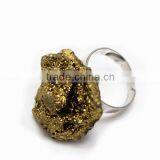 Natural Crystal Stone Druzy Changeable Ring 2015 Wholesale thumbnail-6