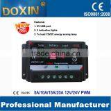 12 Volt 20 Amp Intelligent Pwm Solar Charge Controller With USB&DC 20A
