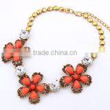 Multicolor Metal Flower Vintage Choker Pendant Statement Necklace Women Necklaces & Pendants Fashion Necklaces for Women 2014 thumbnail-3