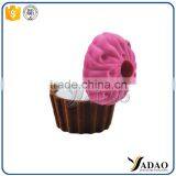 Pink Cute Cake Velvet Gift Box for Jewelry Packaging Box thumbnail-6