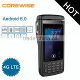 IP54 Rugged Wireless Card Reader Smartphone Fingerprint With Micro Usb Otg