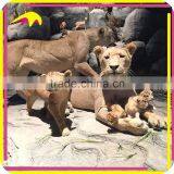 KANO0139 Theme Park Real Size Artificial Realistic Fake Fur Lion thumbnail-5