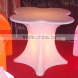 Remote Control Rgb 16 Color Changing Illuminated Nightclub LED Plastic Sofa