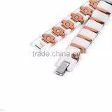 Bio Energy Power Bracelet Magnetic Ceramic Bracelets Stock thumbnail-5