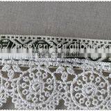 Fine Quality Multi Color Tassel Wholesale Jacquard Polyester Flower Fringe Trim thumbnail-2