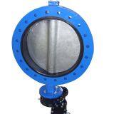PN10/16/ANSI 150 Drilling U Type/section/shape Butterfly Valves PN6 thumbnail-1