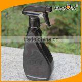 Black PET 550ml Plastic Trigger Sprayers Bottle For House Detergent thumbnail-1
