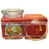 Square Glass Candle Holder ( HLTH0123 ) thumbnail-1