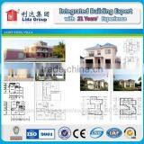 Luxury Anti-seismic Light Steel Prefab House Prefabricated Villa thumbnail-1
