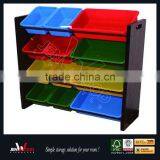 Brown Finish 12mm E1 MDF Children Storage Units thumbnail-1