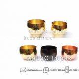 Brass Silver Black Copper Curve Private Label Candle Jar thumbnail-1