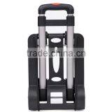 Upgrade Folding Shopping Cart With 4 Wheels/Lightweight Aluminum Cube Folding Luggage Cart/ Portable Hand Trolley thumbnail-3