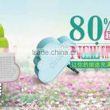 NEWEST Clouds Shape Mobile Speakers Speaker for Mobile Phone Portable Audio Mobile Phone Speakers thumbnail-4