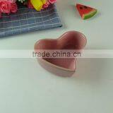 Stock Small Red Ceramic Heart Shaped Bowl thumbnail-2