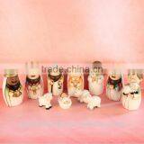 Custom Wholesale Resin Nativity Figurines Christmas Nativity Set