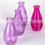 Embossed Glass Vase With Painting thumbnail-1