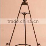 Wrought Iron Metal 12" Easel Plate Stand thumbnail-1