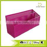 Punched Metal Newpaper Magazine Pen Holder Magnetic Divided Bin thumbnail-1