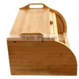 Bamboo Bread Box,kitchen Bread Box,wooden Bread Box thumbnail-4