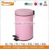 Colorful Powder Coating Metal Pedal Dust Bin thumbnail-1