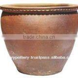 High Fired Stoneware Black-clay Planter thumbnail-1