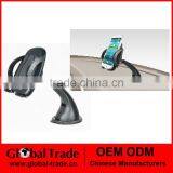 Cell Phone Car Mount - Onyx EasyGrip Smartphone Cradle - Universal Windshield, Dashboard and Desk Holder (Red & Black) A0295 thumbnail-1