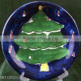 Christmas Design Ceramic Plate thumbnail-1
