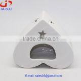 Promotional Home Decoration White Ceramic Heart thumbnail-1
