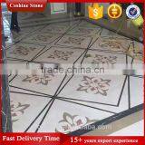 Villa Lobby Design Marble Flooring Tiles Stone Medallion & Watejet thumbnail-1