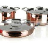 3pcs Tri-Layer Non-stick Cookware Sets thumbnail-1