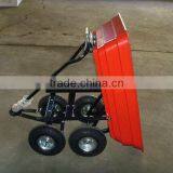 75L Red Poly Dump Cart With Lowest Price
