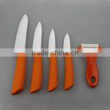 Hot Sale High Quality 5pcs Colorful Ceramic Knife Set With Peeler thumbnail-1