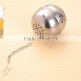 FDA approved 304 stainless steel mesh tea ball infuser bulk tea infuser S/M/L