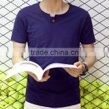 Men's V Neck Collar T Shirt Short Sleeve Shirts V-neck t Shirt New Fashion t Shirt thumbnail-4