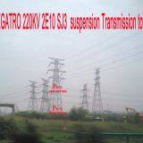 MEGATRO 220KV 2E2 SZCK Suspension Transmission Tower thumbnail-3
