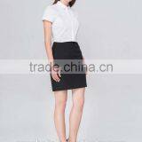 Summer Ladies Custom High Quality Black Office Formal Wear Skirts thumbnail-1