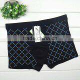 Fashion Printed Grid Men Underwear Wholesale Men Boxer Briefs Boyshort thumbnail-5