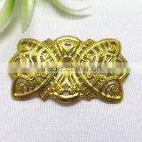 DIY Filigree Teardrop Earring Jewelry Accessories Brass Teardrop Shoe Bag Hair Accessories thumbnail-6