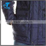 Stylish Warm Men's Four-Pocket Quilted Jacket thumbnail-4