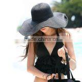Wide Large Brim Summer Beach Sun Straw Beach Hat 3171 thumbnail-2