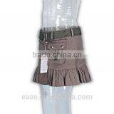 Wholesale Ladies Design High Rise Plaid Sexy Half Skirt Girl Sexy Girls Mini Skirt thumbnail-2